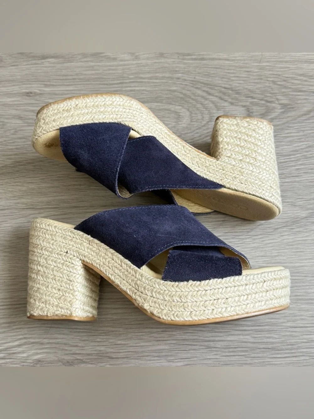 Cordani espadrille platform